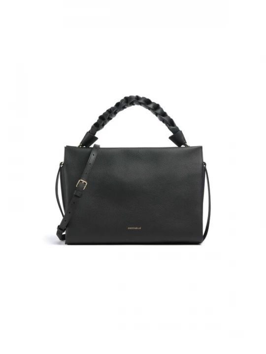 Foto van product Coccinelle Handtas 'Boheme Grana Double 33x23x12 cm' zwart
