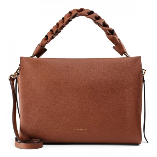 Foto van product Coccinelle Handtas 'Boheme' lichtbruin