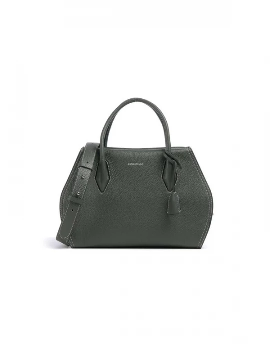 Foto van product Coccinelle Handtas 'Lord 30x20x13 cm' donkergroen