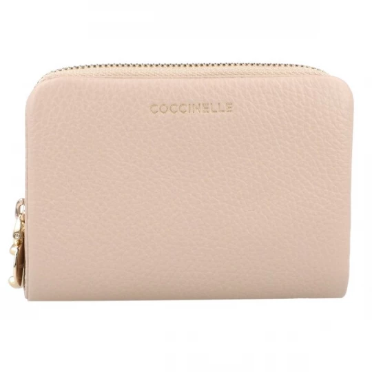 Foto van product Coccinelle Portemonnee 'C-Me' ecru