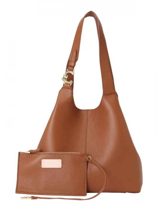Foto van product Coccinelle Schoudertas 'C-EASY' bruin