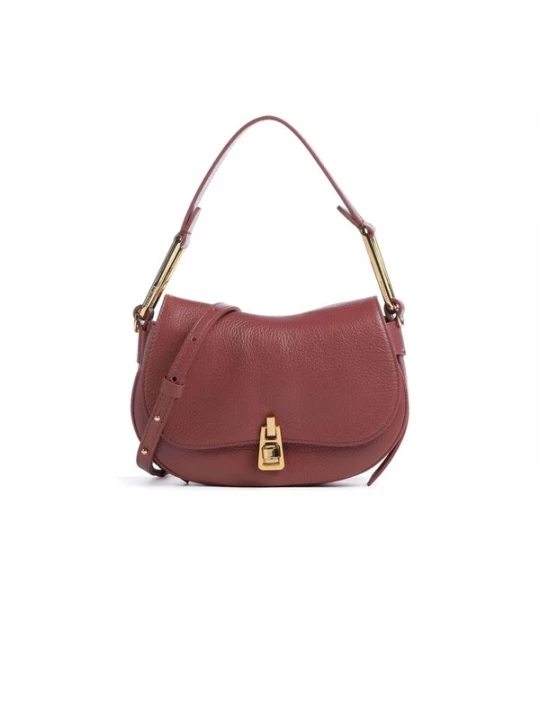 Foto van product Coccinelle Schoudertas 'Magie Soft 22x14x4 cm' cognac