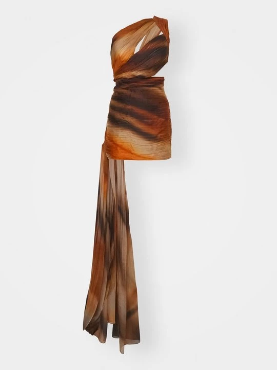 Foto van product Cocktailjurk Alberta Ferretti bruin