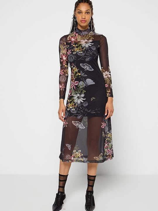 Foto van product Cocktailjurk AllSaints zwart