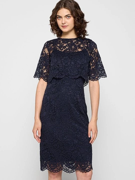 Foto van product Cocktailjurk Apart Glamour donkerblauw