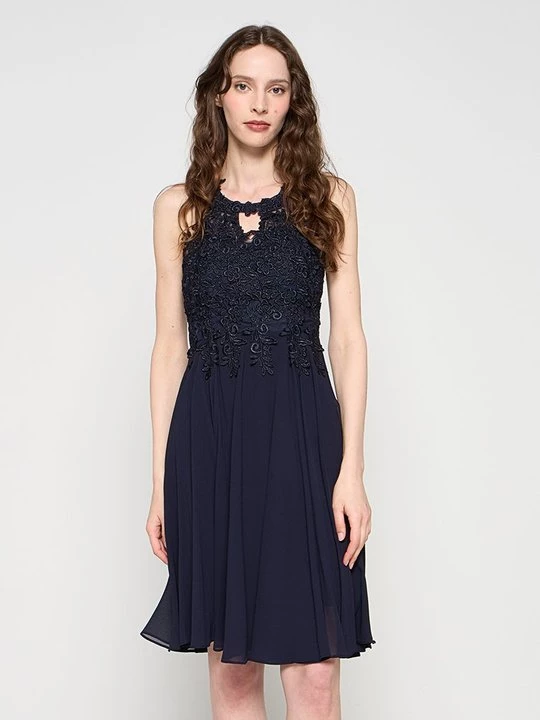 Foto van product Cocktailjurk Apart Glamour donkerblauw
