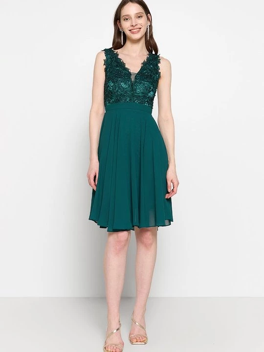 Foto van product Cocktailjurk Apart Glamour groen