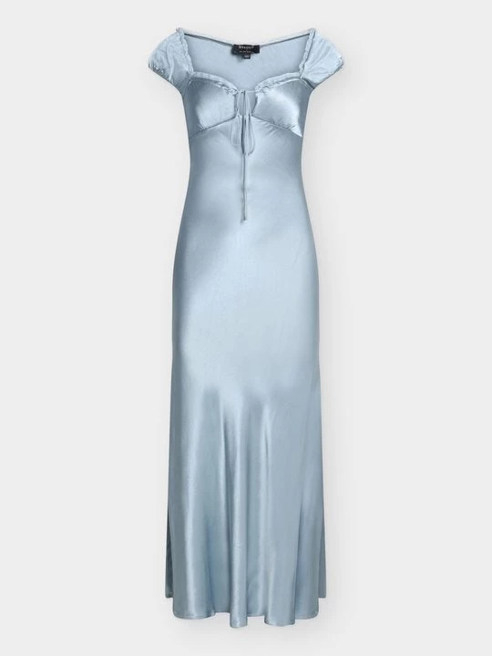 Foto van product Cocktailjurk bardot blauw