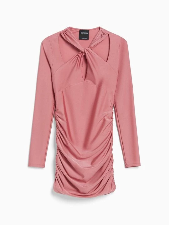 Foto van product Cocktailjurk Bershka donkerroze