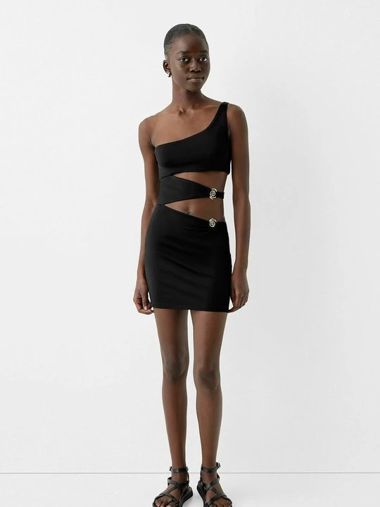 Foto van product Cocktailjurk Bershka zwart
