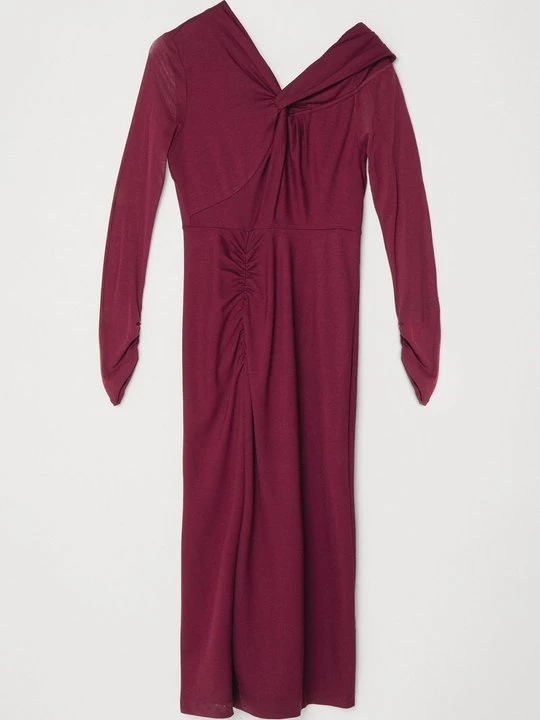 Foto van product Cocktailjurk Diane Von Furstenberg donkerrood