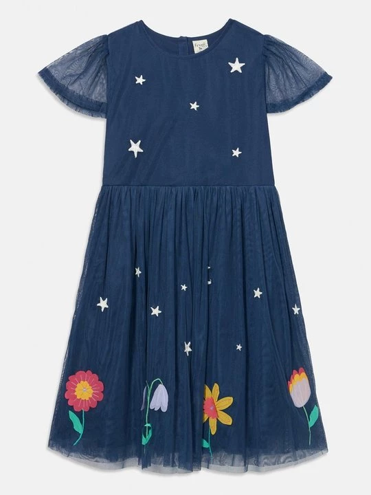Foto van product Cocktailjurk Frugi donkerblauw
