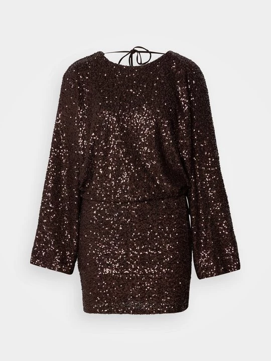 Foto van product Cocktailjurk Gina Tricot bruin