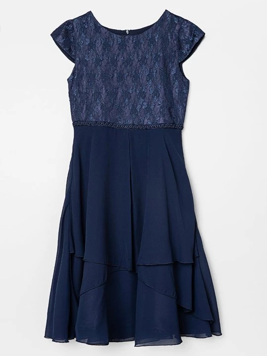 Foto van product Cocktailjurk Happy Girls donkerblauw