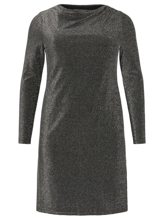 Foto van product Cocktailjurk Kaffe zilverkleurig