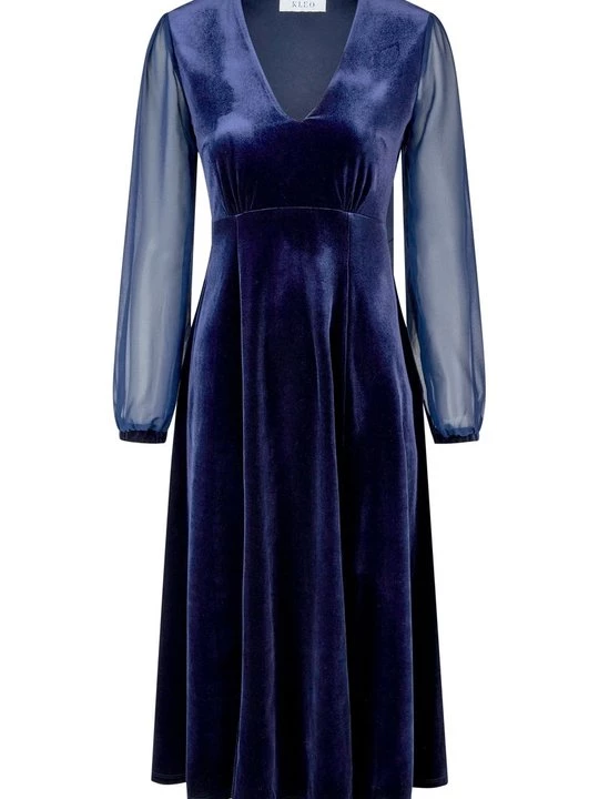 Foto van product Cocktailjurk Kleo donkerblauw