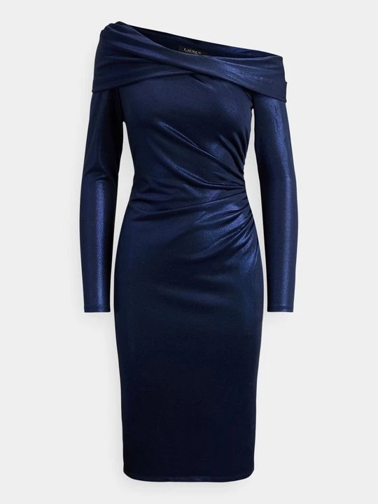 Foto van product Cocktailjurk Lauren Ralph Lauren donkerblauw
