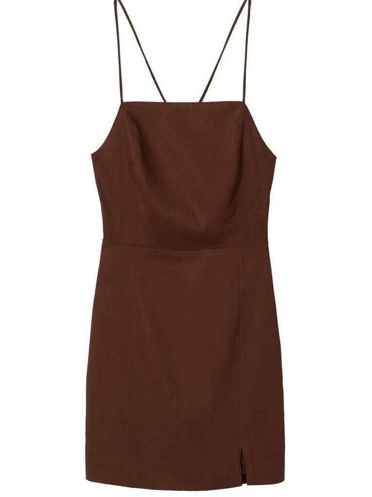 Foto van product Cocktailjurk Mango bruin
