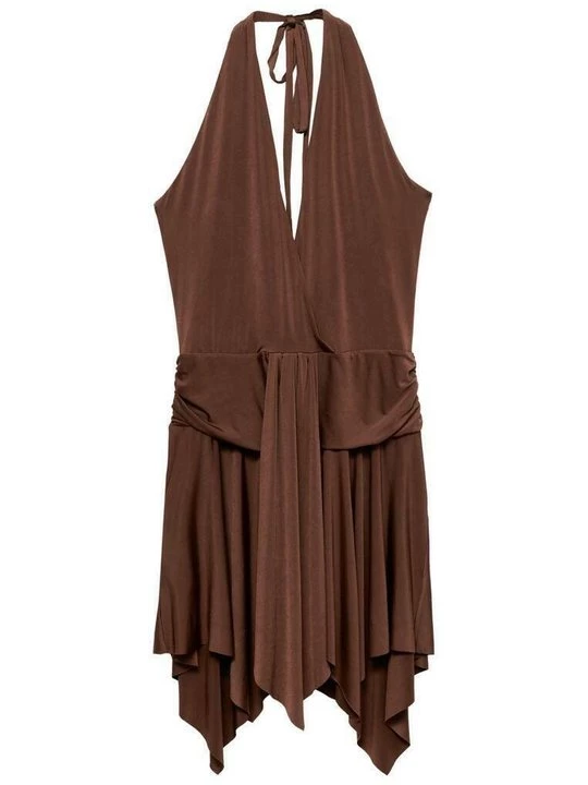 Foto van product Cocktailjurk Mango bruin