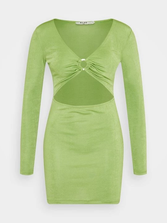 Foto van product Cocktailjurk NA-KD groen