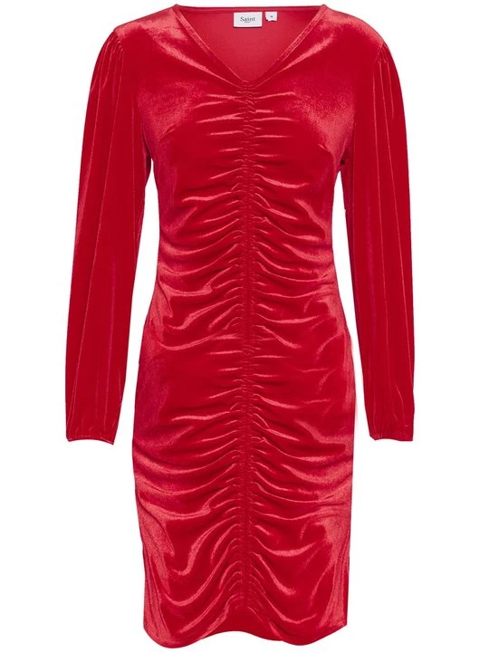 Foto van product Cocktailjurk Saint Tropez rood