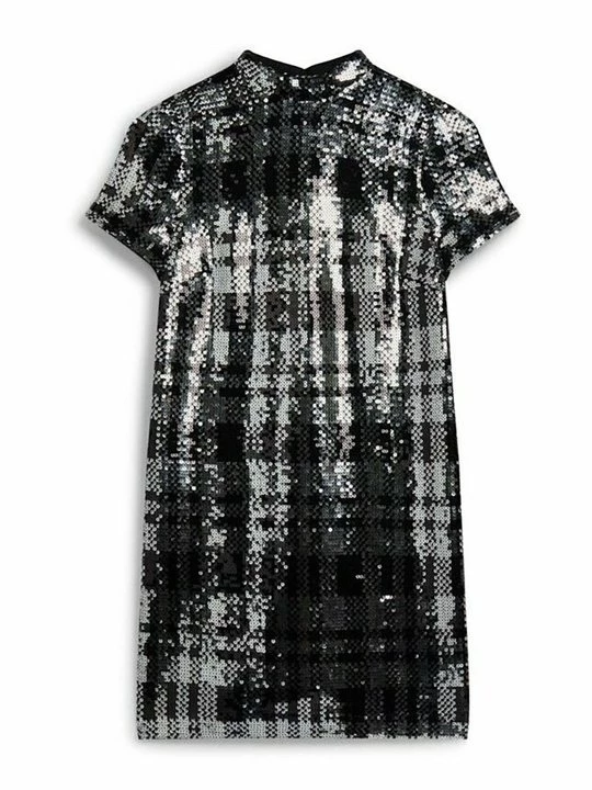 Foto van product Cocktailjurk Superdry zilverkleurig