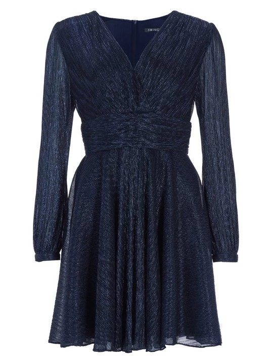 Foto van product Cocktailjurk Swing donkerblauw