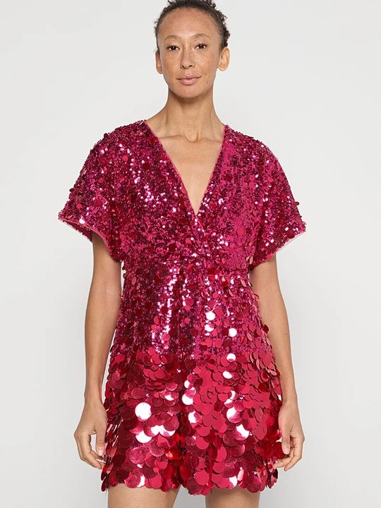 Foto van product Cocktailjurk Ted Baker donkerroze