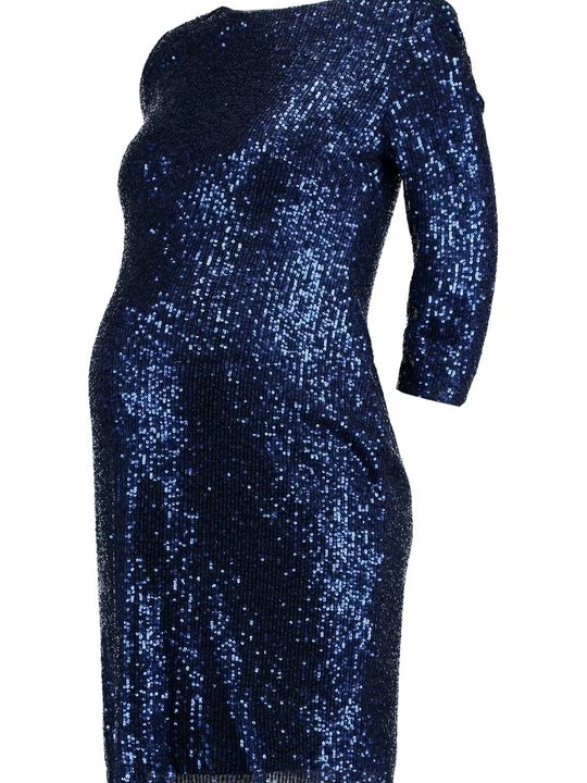 Foto van product Cocktailjurk TFNC donkerblauw