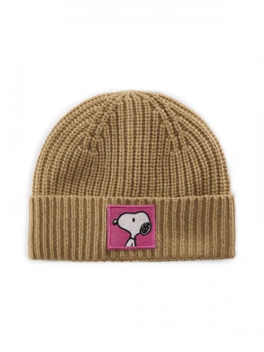 Foto van product CODELLO Muts donkerbeige / lichtroze / zwart / wit