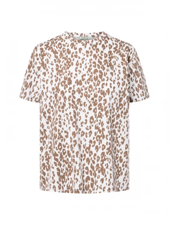 Foto van product CODELLO Shirt bruin / wit