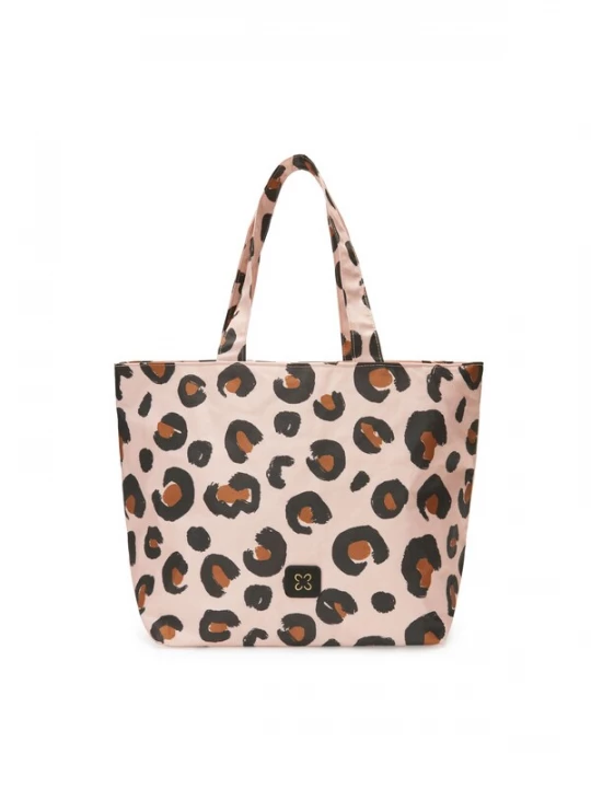 Foto van product CODELLO Shopper bruin / rosa / zwart