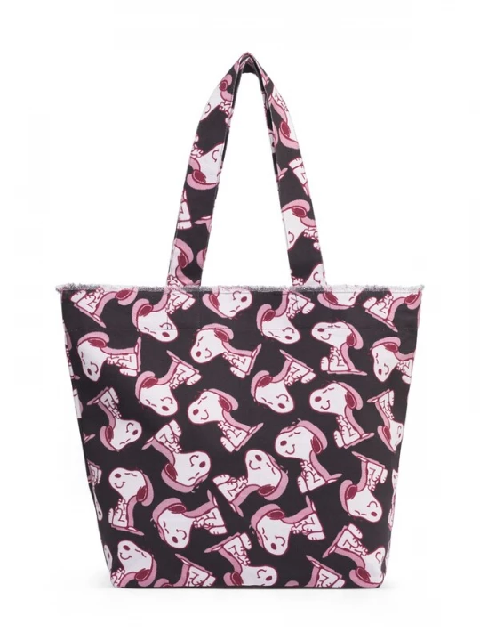 Foto van product CODELLO Shopper 'PEANUTS™' braam / pink / rosé / oudroze