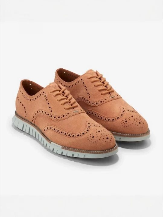 Foto van product Cole Haan Veterschoen 'ZG RMSTD STITCH WING' abrikoos / lichtoranje