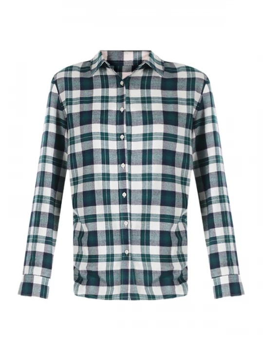Foto van product Colin' Blouse donkergroen / wit Colin's