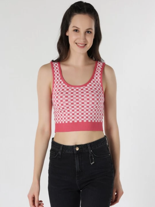 Foto van product Colin' Top pink / wit Colin's