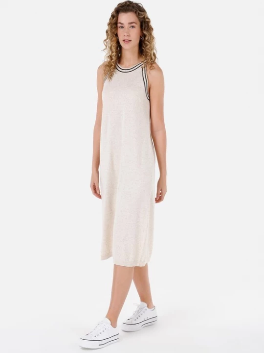Foto van product Colin's Gebreide jurk beige / zwart