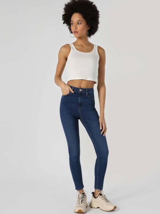 Foto van product Colin's Jeans blauw denim