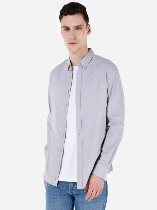 Foto van product Colin's Overhemd stone grey