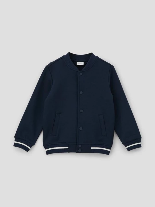 Foto van product Collegejack van scuba-sweatstof s.Oliver blauw