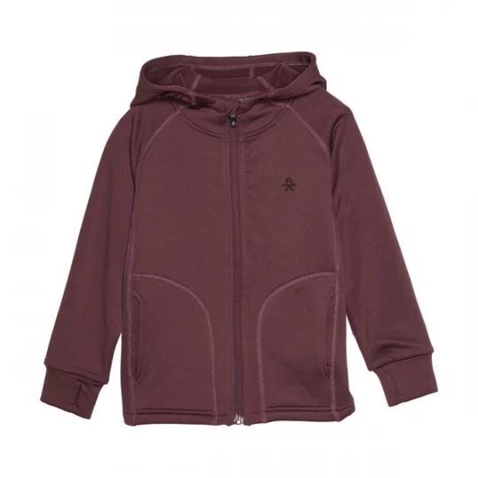 Foto van product COLOR KIDS Fleece jas bruin / kastanjebruin