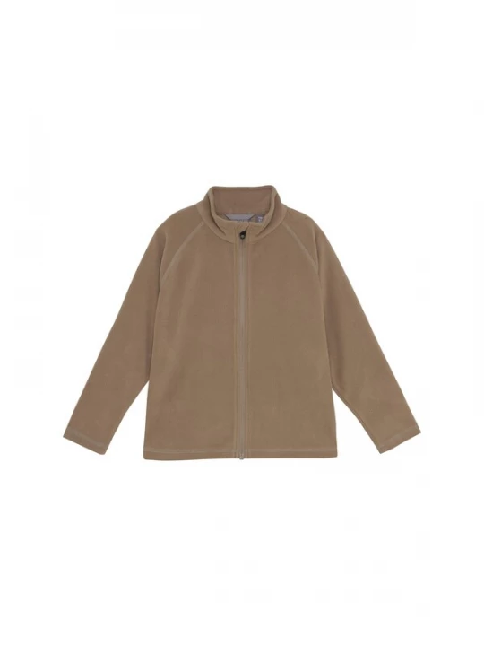 Foto van product COLOR KIDS Fleece jas ' COFleece Jacket ' bruin