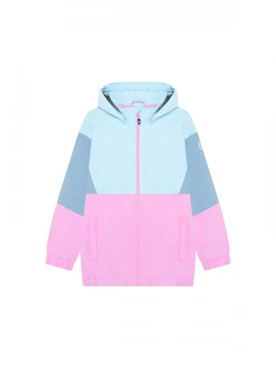 Foto van product COLOR KIDS Functionele jas ' COJacket ' blauw / lichtblauw / pink