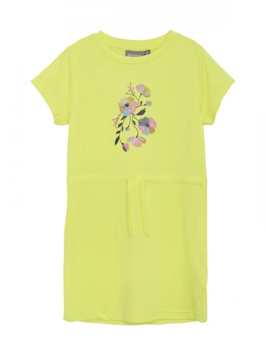 Foto van product COLOR KIDS Jurk limoen / gemengde kleuren