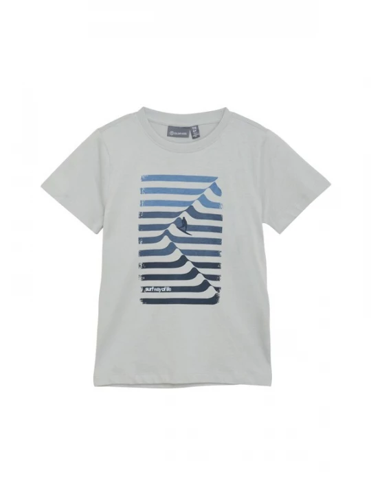 Foto van product COLOR KIDS Shirt blauw / grijs