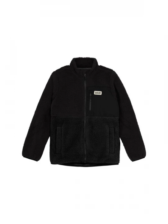 Foto van product COLOR KIDS Tussenjas ' COFleece ' grijs