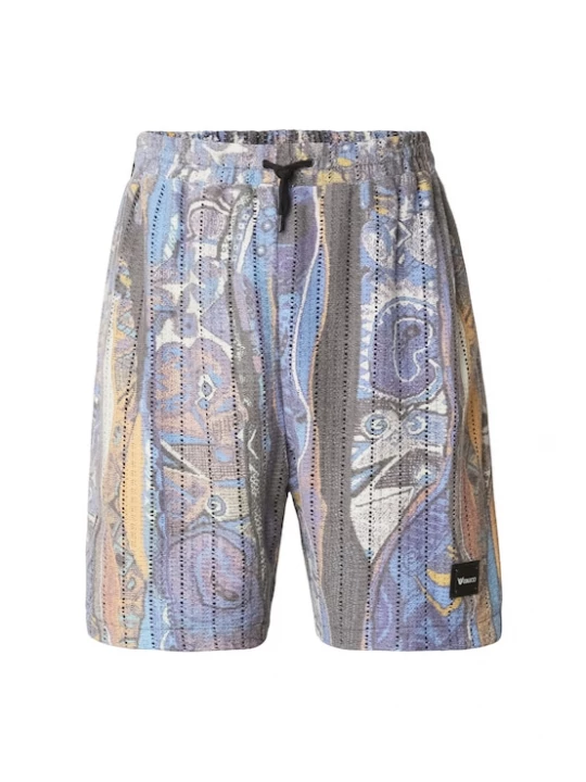 Foto van product Colucci Broek lichtblauw / grijs / lavendel / wit