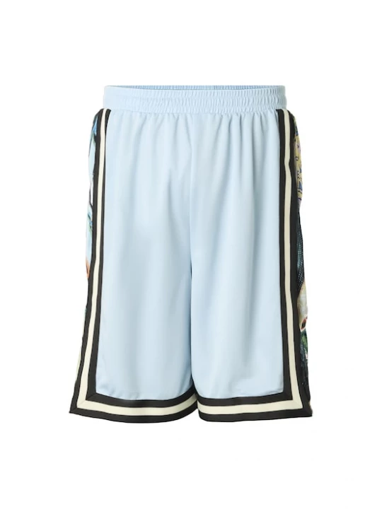 Foto van product Colucci Broek 'Signature' pastelblauw / zwart