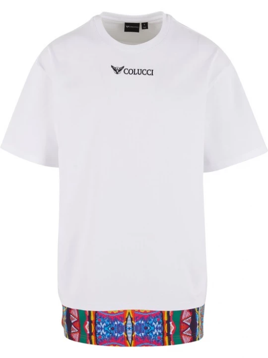 Foto van product Colucci Shirt blauw / grasgroen / rood / wit