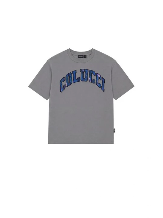 Foto van product Colucci Shirt blauw / grijs / lavendel / zwart